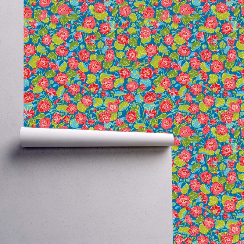 Cicada Collection Nasturtiums Brilliant by Laura Lane Design Cicada Collection Nasturtiums Brilliant by Laura Lane Design