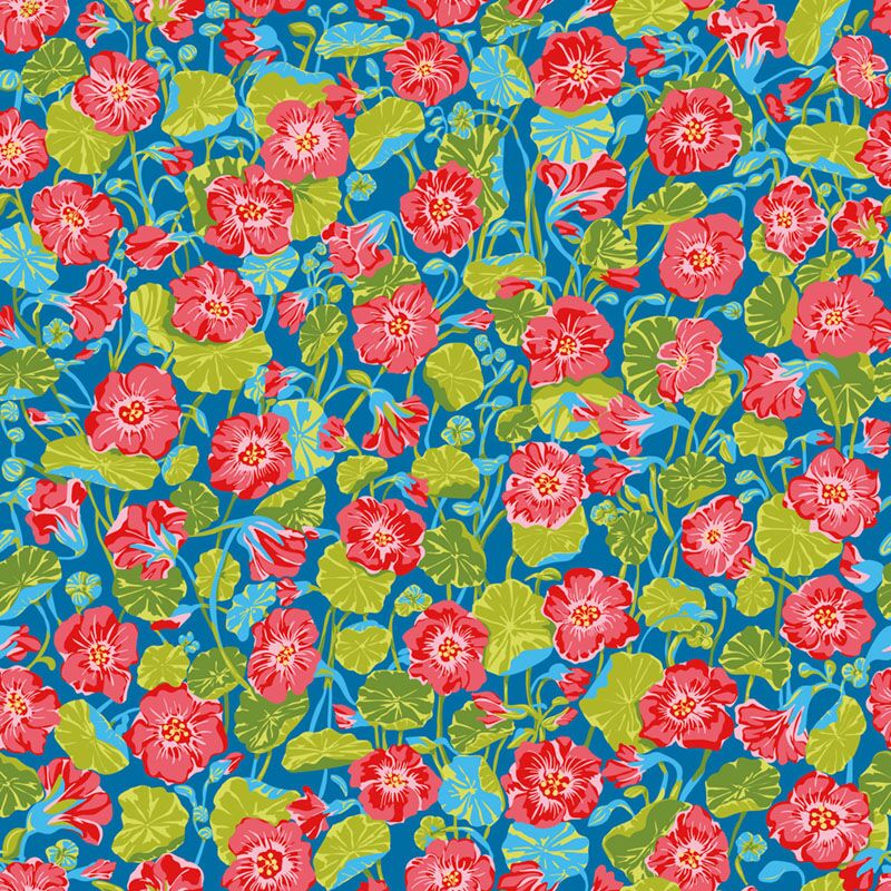 CicadaCollection Nasturtiums Brilliant by Laura Lane Design Cicada Collection Nasturtiums Brilliant by Laura Lane Design